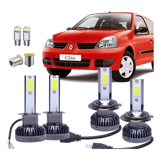 Lampara Cree Led Alta Baja Posicion Marcha Atras Clio 2