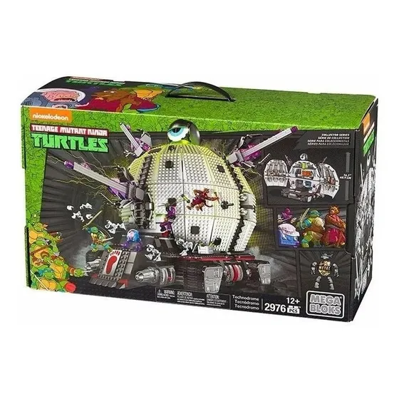 Tortugas Ninja Tmnt Technodrome Mega Construx Megabloks Orig 2976