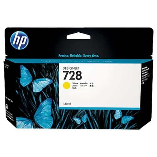 Tinta Hp Lf 728 Designjet Amarillo 130ml