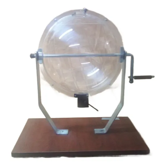 Bolillero De 30 Cm Salida Boca Grande Para Bingo / Sorteos