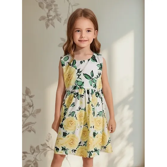Vestido De Niña Floral 