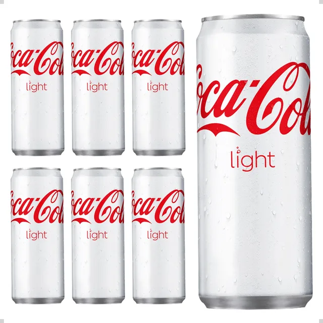 Refrigerante Coca-cola Light 310ml Lata Pack Com 6un