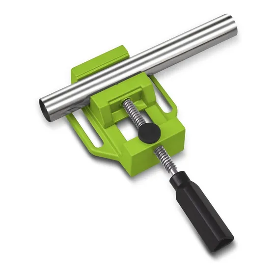 Morsa Plana Kroner Ideal Para Soportes De Taladro Y Amoladora