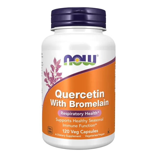 Supplements Now Quercetina Con Bromelina 120 Cápsulas Vegeta