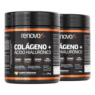 Renova Be Tangerina + Ăcido HialurĂŽnico Loja Oficial 2 Unid Renova Be Tangerina + Ăcido HialurĂŽnico Loja Oficial 2 Unid