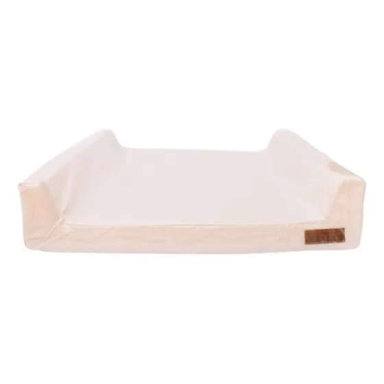 Cambiador Antivuelco Munami Impermeable De 70x45cm Color Crudo Liso