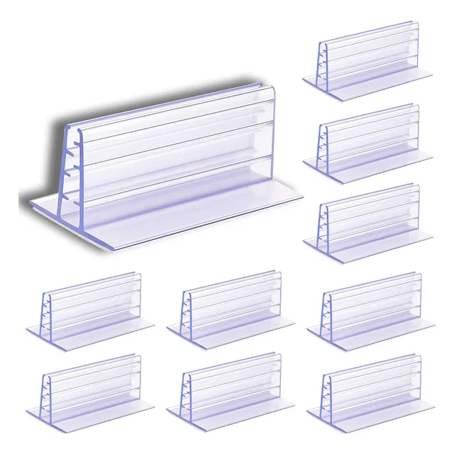 10u Base De Soporte De Pvc Para El Panel Divisorio 5x4x3 Cms