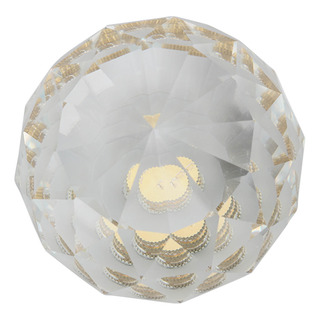 Prisma Esférico Transparente Crystal Suncatcher, Vidrio Prec Prisma Esférico Transparente Crystal Suncatcher, Vidrio Prec