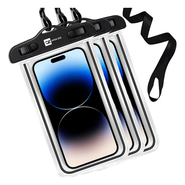 Kit De 3 Fundas Protectoras Impermeables For Teléfono Móvil, Ideal For Buceo En La Playa