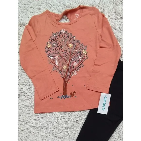 Franelas Carters Carter's Niñas Talla 4t