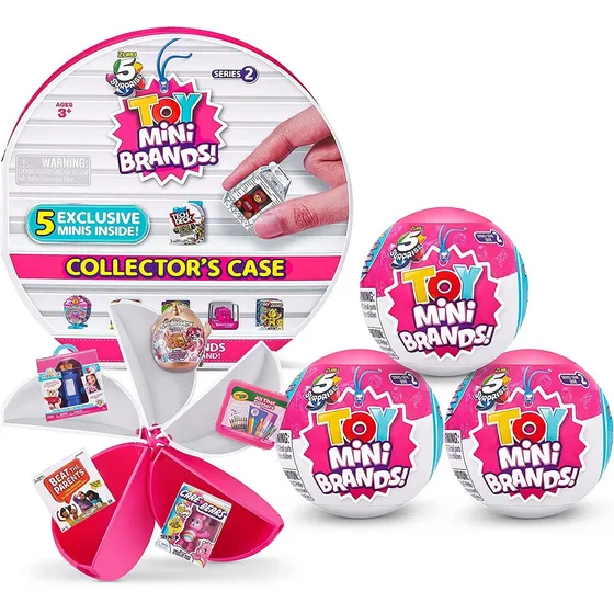 Toy Mini Brands Series 2 By Zuru Estuche De Coleccionis...