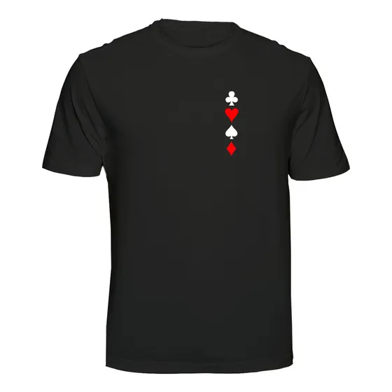 Camiseta Cartas De Baralho Naipes Ref 6041