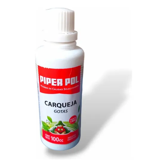 Carqueja En Gotas Hierbas Medicinales Piper Pol 100cc