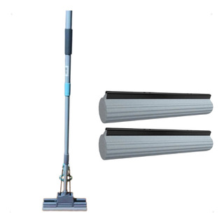 Kit Mop Rodo Limpeza Geral Plus Lava E Seca Com 3 Refis Kit Mop Rodo Limpeza Geral Plus Lava E Seca Com 3 Refis