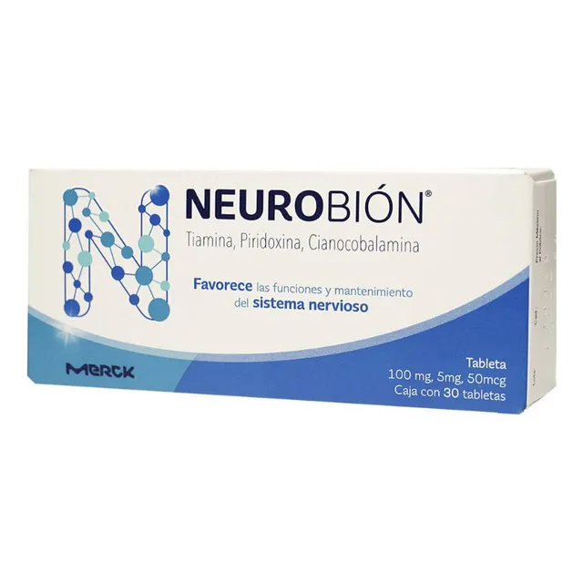 Neurobion Vitaminas Complejo B 30 Tabletas