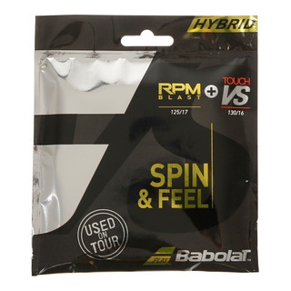 Corda Babolat Hybrid Rpm Blast 125 +touch Vs - Set C/ 6m Cd Corda Babolat Hybrid Rpm Blast 125 +touch Vs - Set C/ 6m Cd