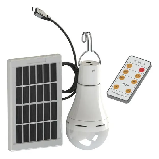 A 5 Modos 20 Mazorca Llevó La Luz Solar Usb Recargable