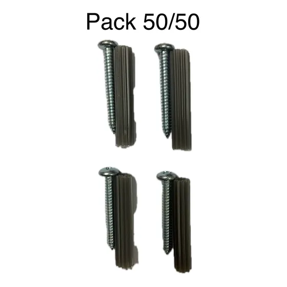 Tornillo Autoroscante 14x2 Con Ramplug Gris 1/2x2-1/2  
