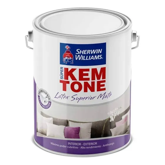 Latex Super Kem Tone Colores Galon Sherwin Williams
