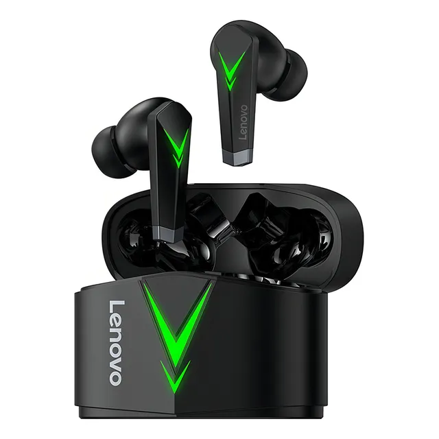 Auriculares intraurales inalámbricos para juegos Lenovo Livepods Lp6, color negro