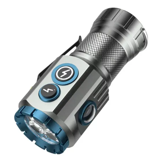 Linterna Led Portátil Edc Usb Lámpara Rgb De 2000lm Imantado