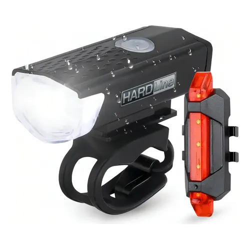 JWS ws-5248 Farol Lanterna Bike Com power Bank 5 Led T6 Usb Tipo C
