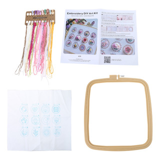 Kits De Bordado Com Molduras De Flores Kits De Fabricação De Kits De Bordado Com Molduras De Flores Kits De Fabricação De
