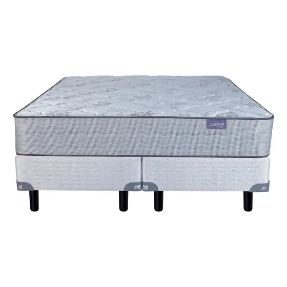 Inducol Onix 160x200 Conjunto De Resortes Con Marco De Acero