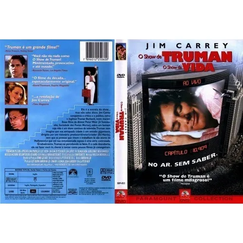 Dvd O Show De Truman + Versão Dublada E Legendada