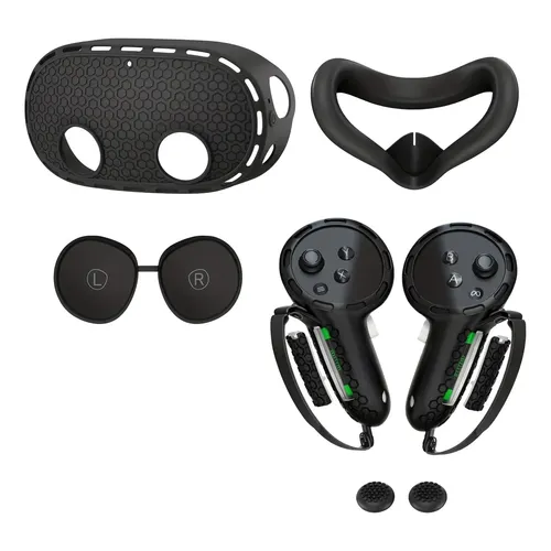 Kit Completo De Acessórios Essenciais Para Meta Quest 3 Cor Preto