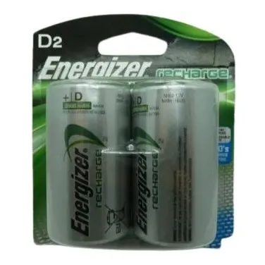Pila Energizer D Blister 2 Und Recargable 1,2 Voltios
