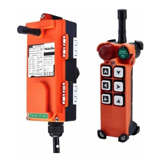 Control Remoto Grua Viajera 8 Botones(6+on+off)  12 Vcd