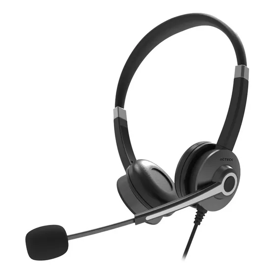 Audifonos Para Negocios / Call Center Usb A + Control Color Negro