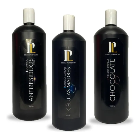 Kit Antiresiduos + 2 Lit Cirugía O Cera Fría Lisso Perfecto
