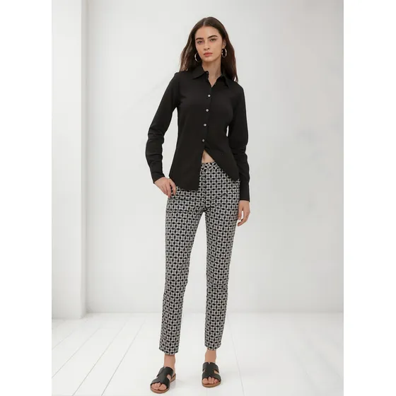Pantalon Mujer Patprimo  Negro Algodón 30071773-10