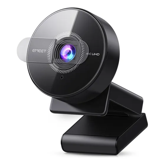 Camara Web Emeet C950 4k Auto Enfoque Cancelacion Ruido Color Negro