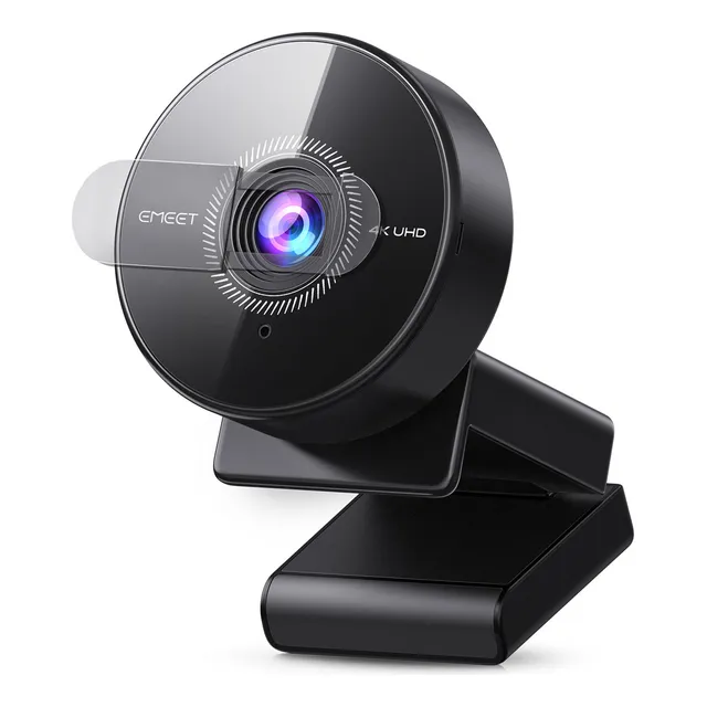 Camara Web Emeet C950 4k Auto Enfoque Cancelacion Ruido Color Negro