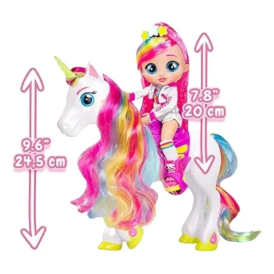 Cry Babies Muñeca Bff Dreamy & Rym Luces Y Sonido 2m