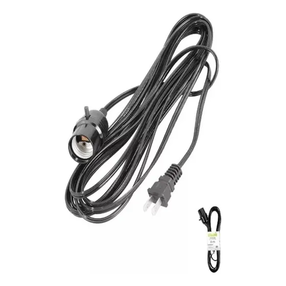Extension Electrica Con Socket Lampara 10 Metros Lion Tools