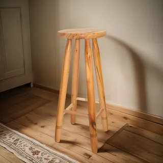Banqueta Madeira Maciça Cadeira 70cm BalcĂŁo Bar RĂșstica Banqueta Madeira Maciça Cadeira 70cm BalcĂŁo Bar RĂșstica