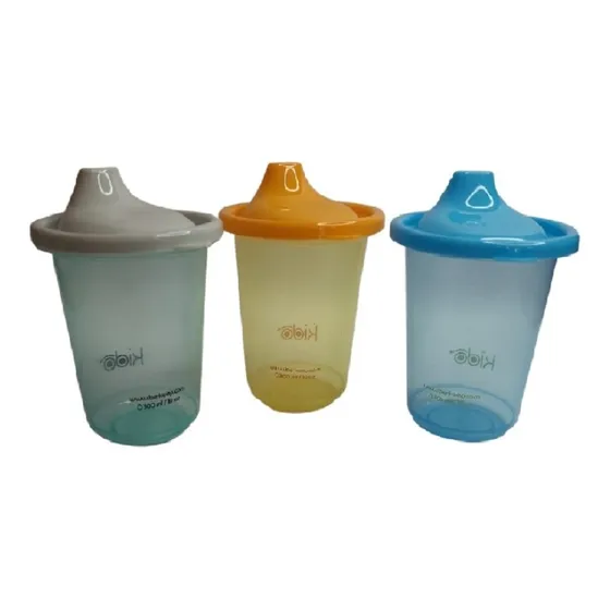 Set 3 Vasos Entrenamiento Bebe Kido Keep 300ml Colores