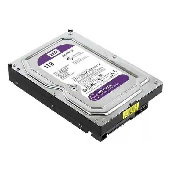 Wd Disco Duro Interno Purpura Surveillance 1tb 3.5  Wd10purz