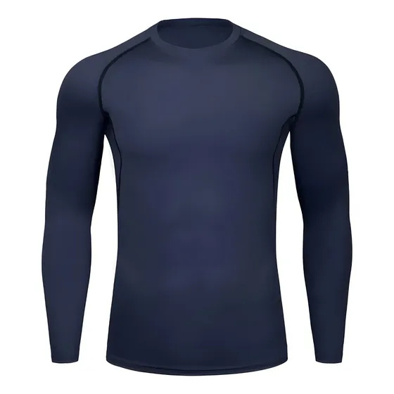 Camiseta Deportiva Compresión Primera Capa Forrado Polar 