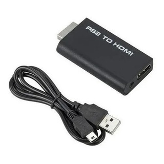 Adaptador Conversor Ps2 Audio Vídeo Game Av Para Cabo Hdmi Adaptador Conversor Ps2 Audio Vídeo Game Av Para Cabo Hdmi