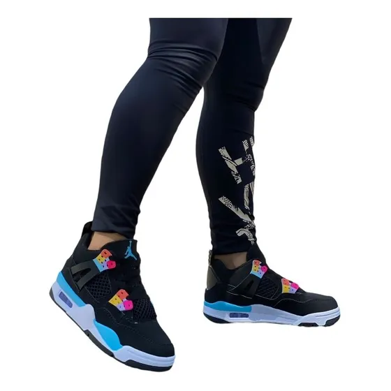 Zapatos Nike Jordan Retro 4 Dama Deportivos Colombianos  Gym