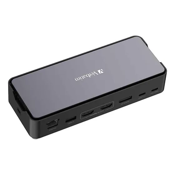Adaptador Usb-c Verbatim Pro 15 En 1 Ssd Incluido