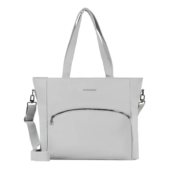 Bolsa Executiva Feminina Donna Cinza