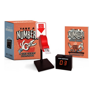 Libro Take A Number!: A Tiny Ticket Dispenser - Thomas, M... Libro Take A Number!: A Tiny Ticket Dispenser - Thomas, M...