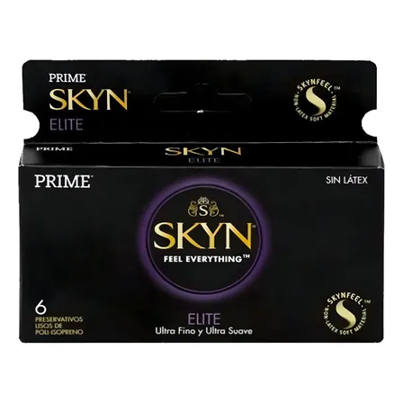 Preservativos Prime Skyn Elite Sin Latex X 6