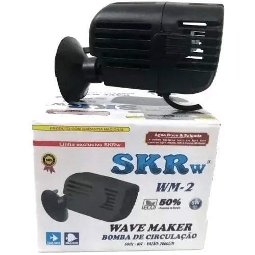 Bomba De Circulação Para Aquário Wave Maker 2000l/h 127v